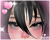 Black Animu Bangs