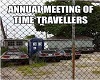 Time travellers meeting
