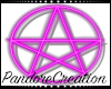 Neon Pentagram Pink