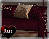 Rus: *V* lit couch