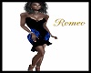 Blue Fire Dress