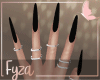 black nails