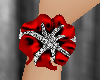 {NB}Red flower Bracelet