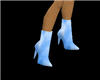 Cloudy Blue Ankle Boots