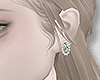 ✧ Green Dia Earrings