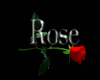 Teal Rose Love Statue