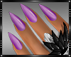 |T| Lilac Stiletto Nails