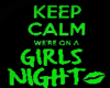 green girls night bar