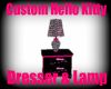 Hello Kitty Dressor/Lamp