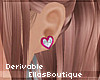Derivable Heart Earrings