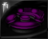 Purple Round Couch