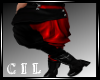 !C! Red/Black W/boots