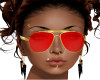 ! AVIATOR Sunglasses RED