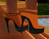 FG~ Orange & Black Boots