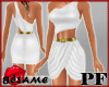 ~B~ALINA DRESS WHITE PF