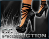 CC Black Lace Heels