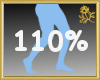 110% Scaler Legs