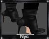 Black Leather Boots