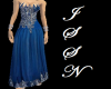 -Blue Extravaganza Gown-