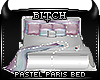 !B Pastel Paris Bed