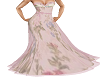 Pale Pink Floral Gown
