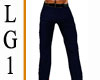 LG1 Navy Blue Suit Pants