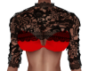 Que-Black/Red Lace