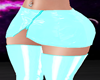 Lush Aqua Skirt RL