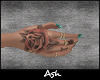 Ash?  Nails inked Rose