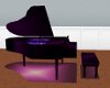 purple piano