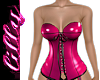 Pink Latex corset