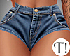 T! Mini Blue Shorts