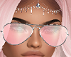 Pink Silver Frame Shades