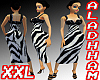 Zebra dress 2+shos