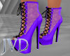 JVD Laced Purple Boot