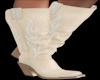 Creme Color Cowboy Boots