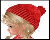 GIRLS RED BEANIE
