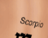 Scorpio Tat