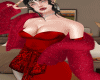 MxU-Red Fur Coat