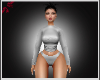 Cassia Silver Bodysuit