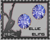 Blu Bling Chest Piercing