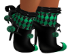 Jester Dolly Shoes Green