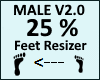 Feet Scaler 25% V2.0