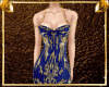 Belud~Gld Blue Gown