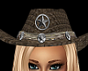 Khaki Cowgirl Hat/Trigs