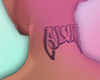 🖋 Tattoo Behind Neck