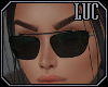 [luc] glasses green f