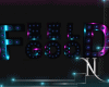 :N: Neon  WallSign