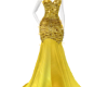 Glitter Dress Yellow