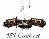 Club 151 Couch Set
